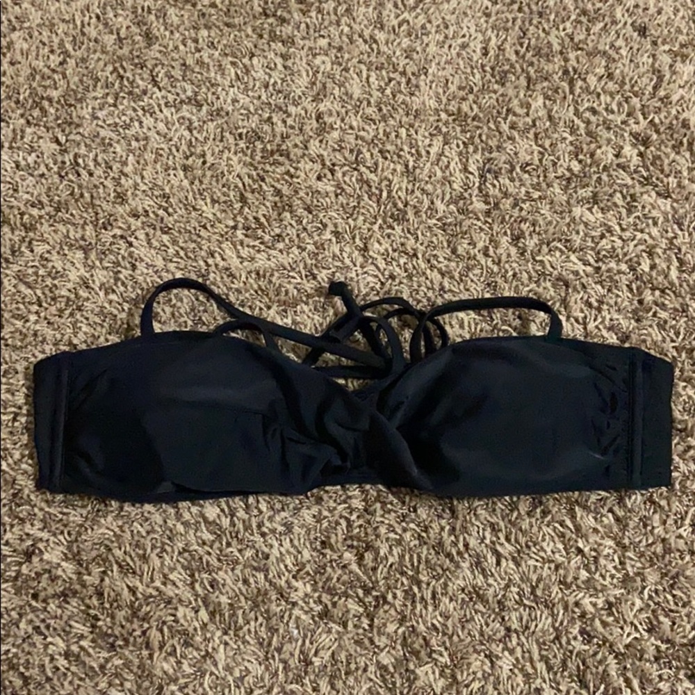 Cross cross back bandu bikini top